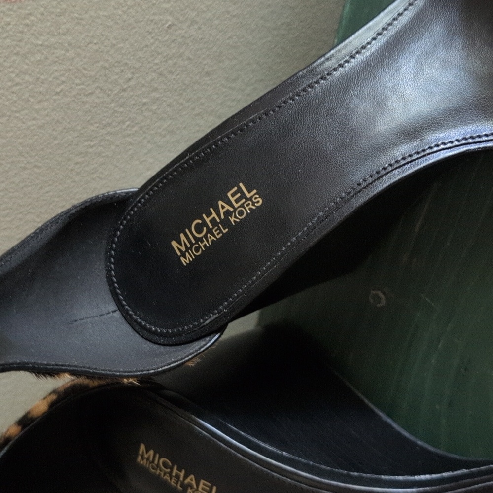 Michael Kors cheetah wedges - Picture 2 of 6